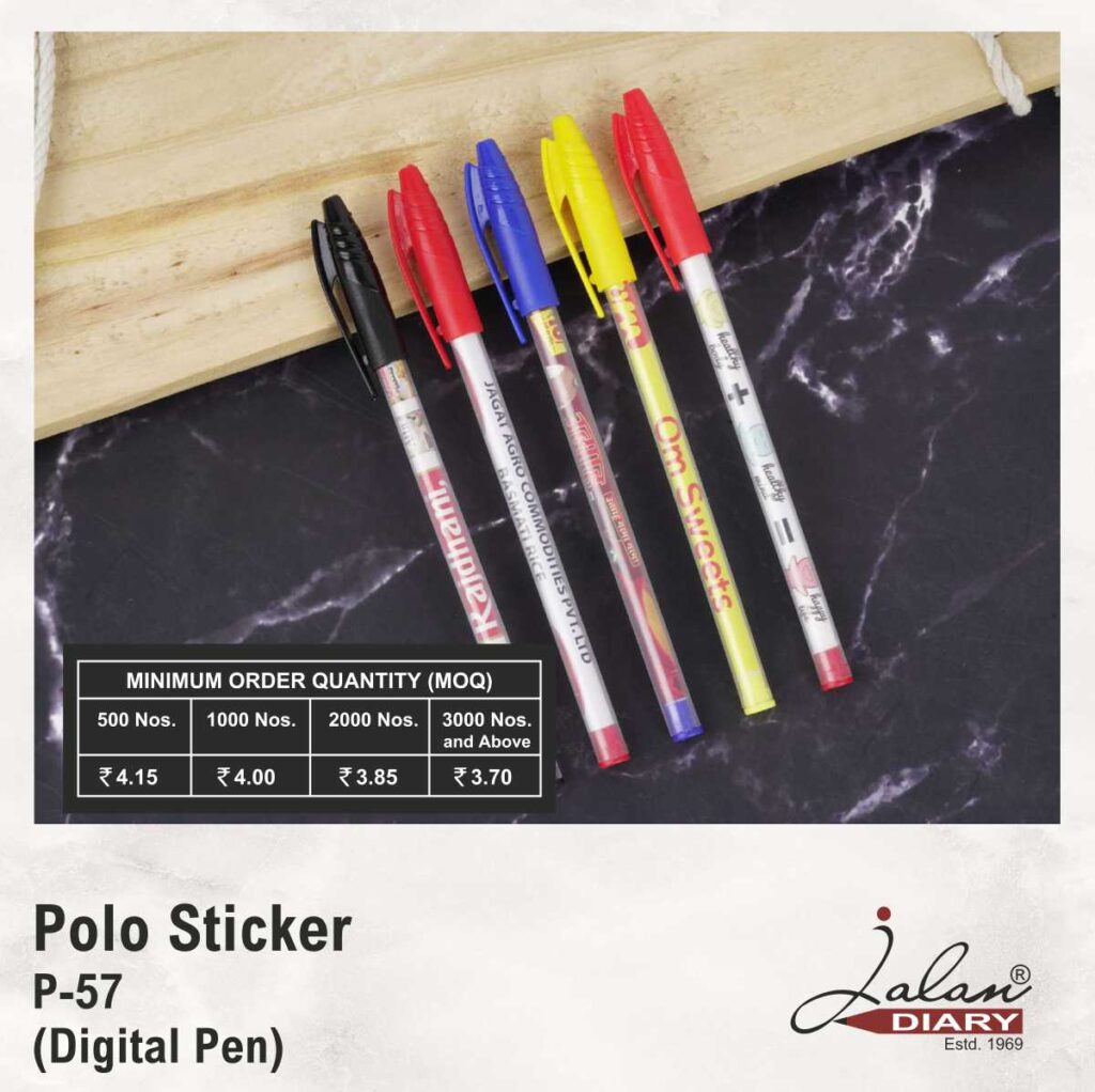 Polog Sticker Polo Sticker P-57 Digital Series - Jalan Diary