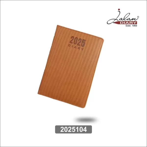 leatherette diary 2025