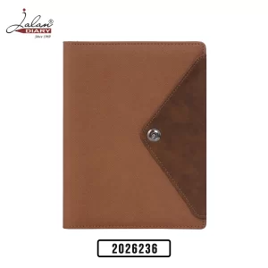 Organiser Notebook with Button Flap Closure
