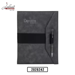 Diary Folder with Pen-Holder