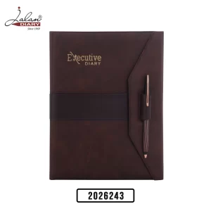 Diary Folder with Pen Holder