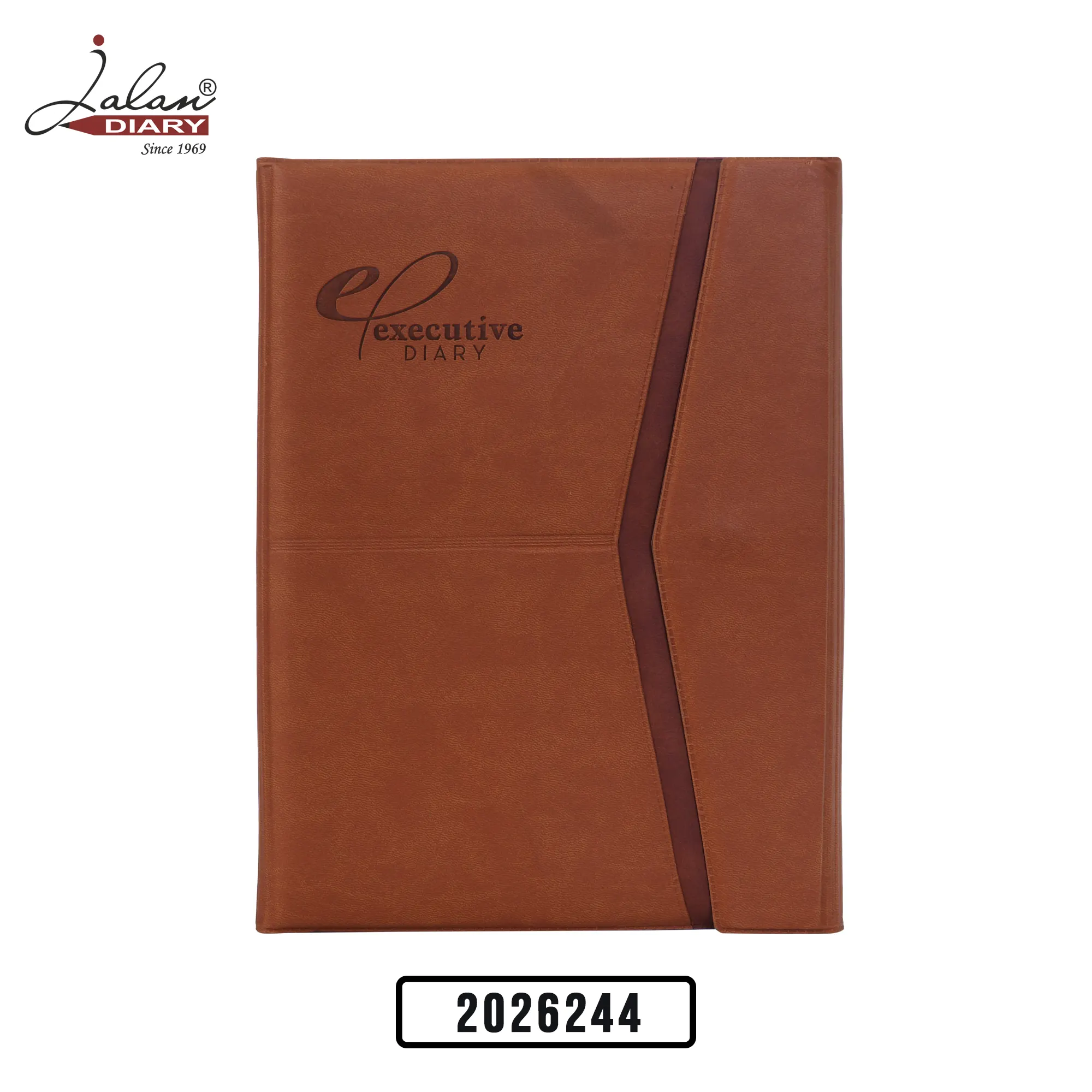 Premium Tan Executive Diary Folder