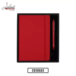 Red Premium Notebook Set | Jalan Diary