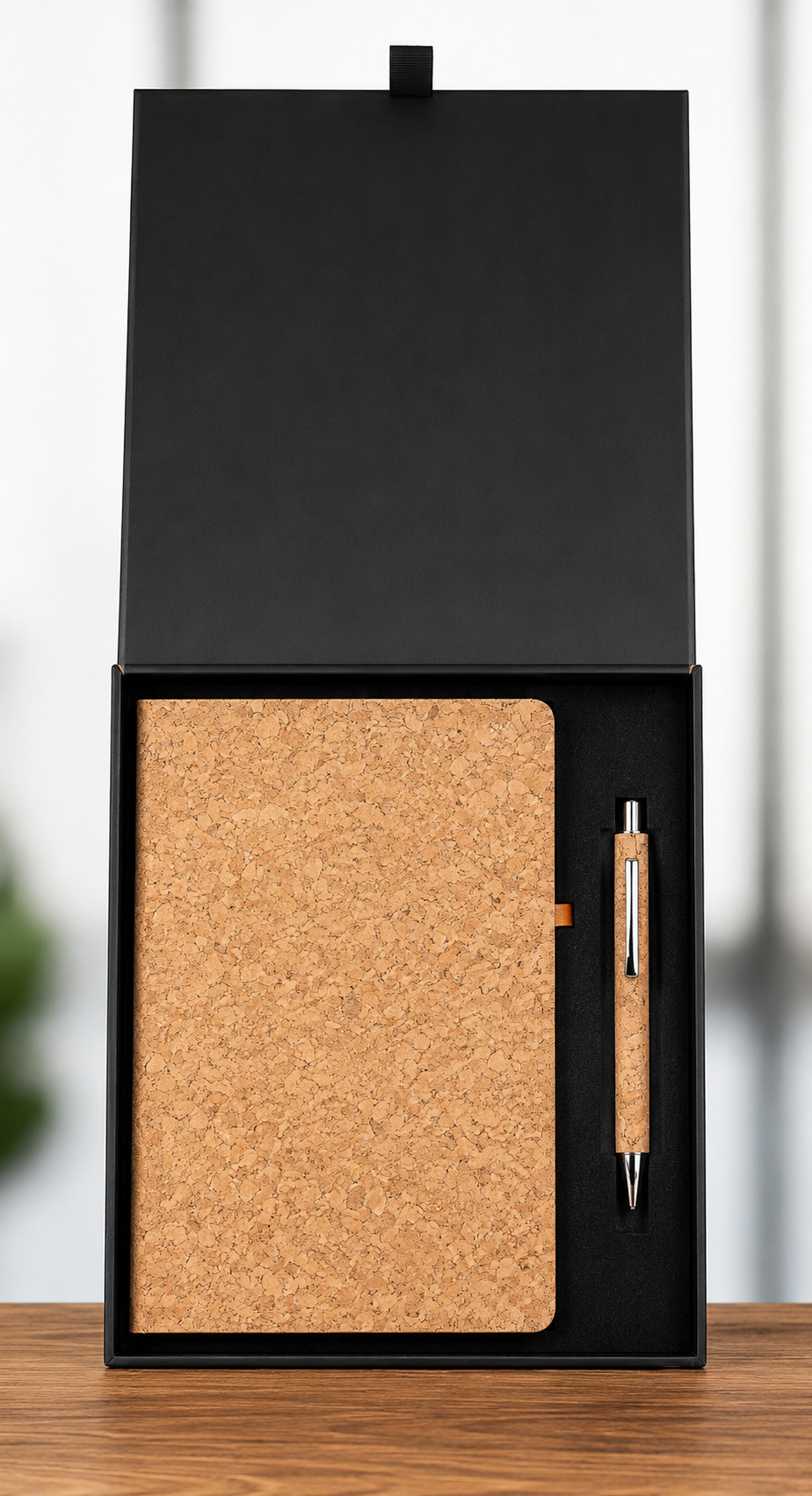 2026503 Eco-Friendly Cork Notebook Gift Set