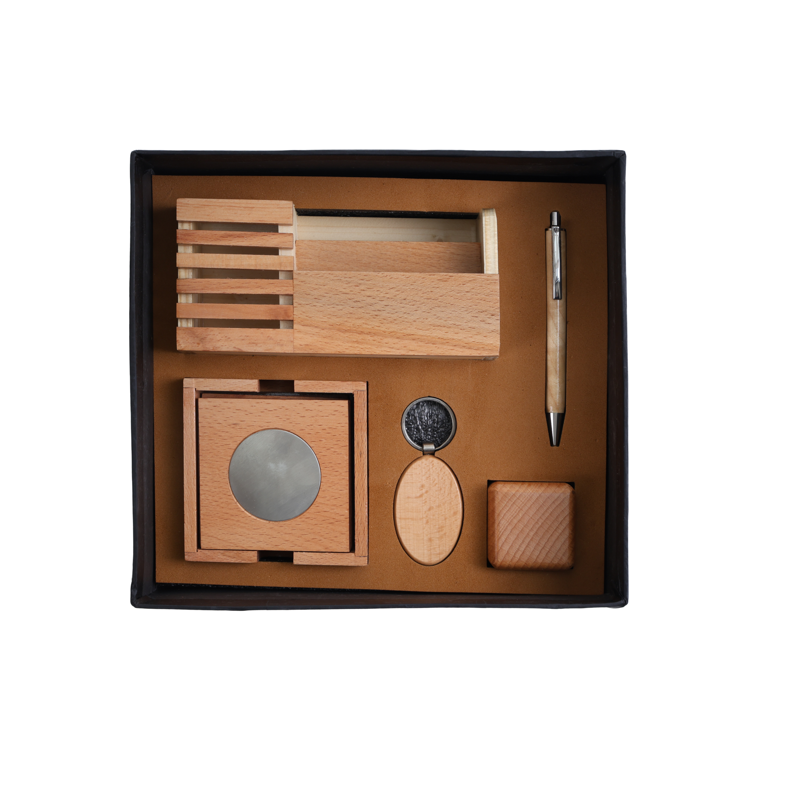2026566 Five in One Wooden Set