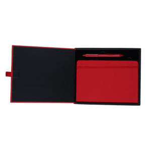 Red Premium Notebook Set | Jalan Diary