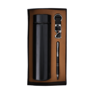 Black Temperature Bottle Set  | Jalan Diary